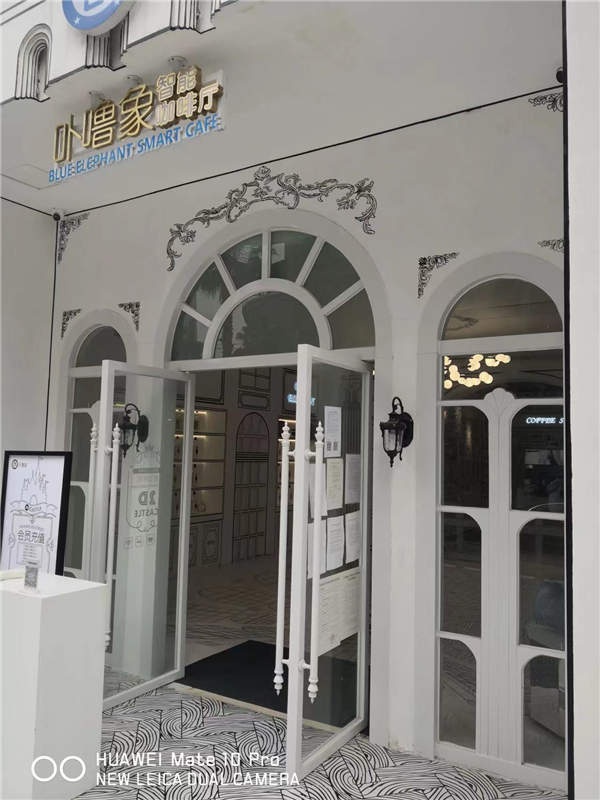 不锈钢地弹簧门