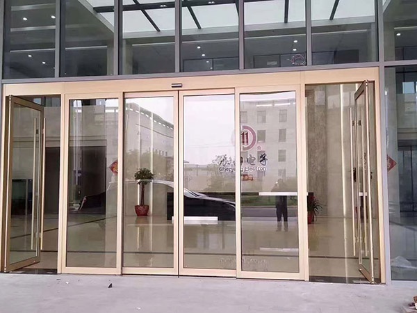 有框不锈钢自动门